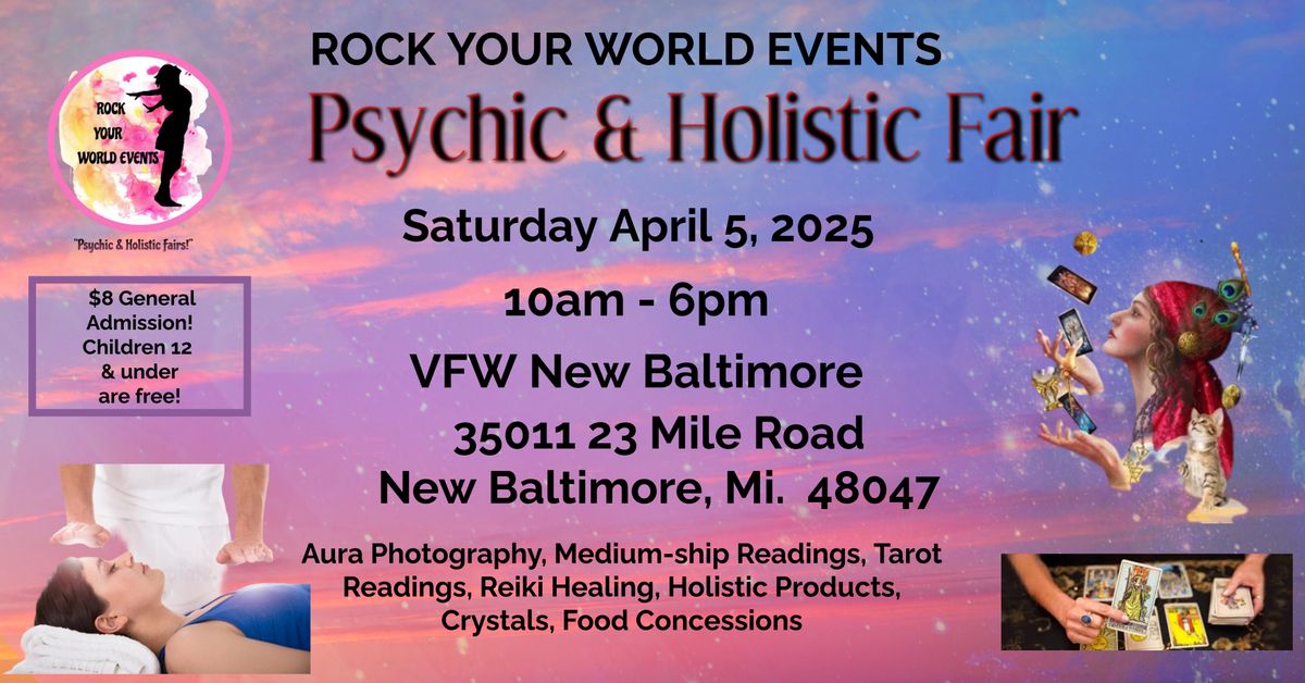 1 Day Psychic & Holistic Fair in New Baltimore!