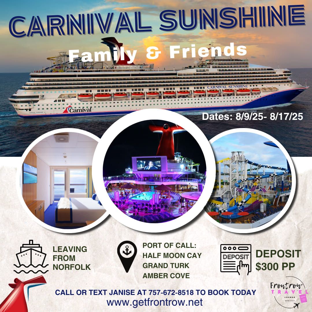 CARNIVAL SUNSHINE 2025