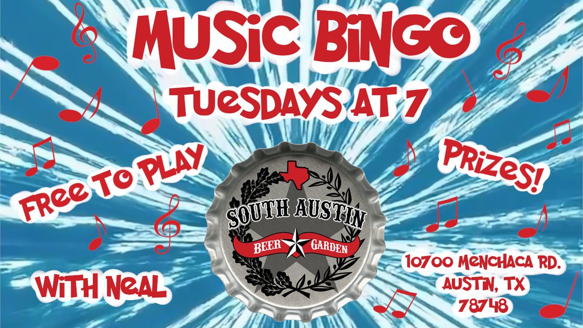 Music Bingo @ South Austin Beer Garden