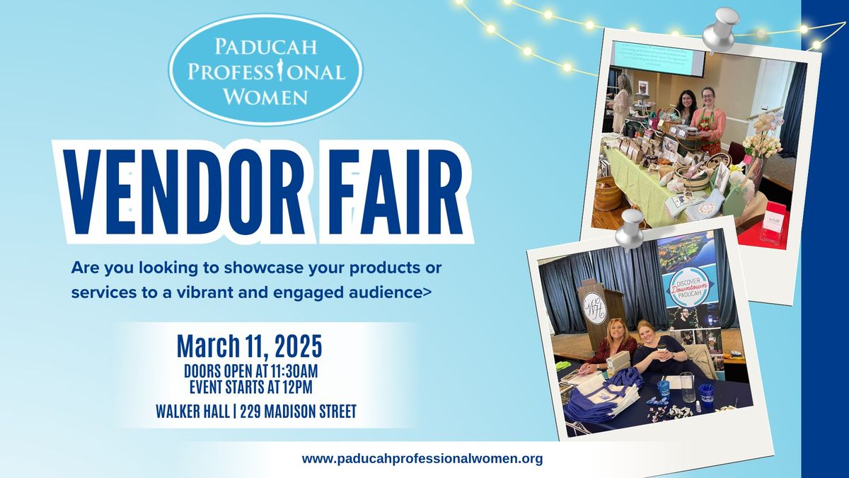 Paducah Professional Women: Vendor Fair