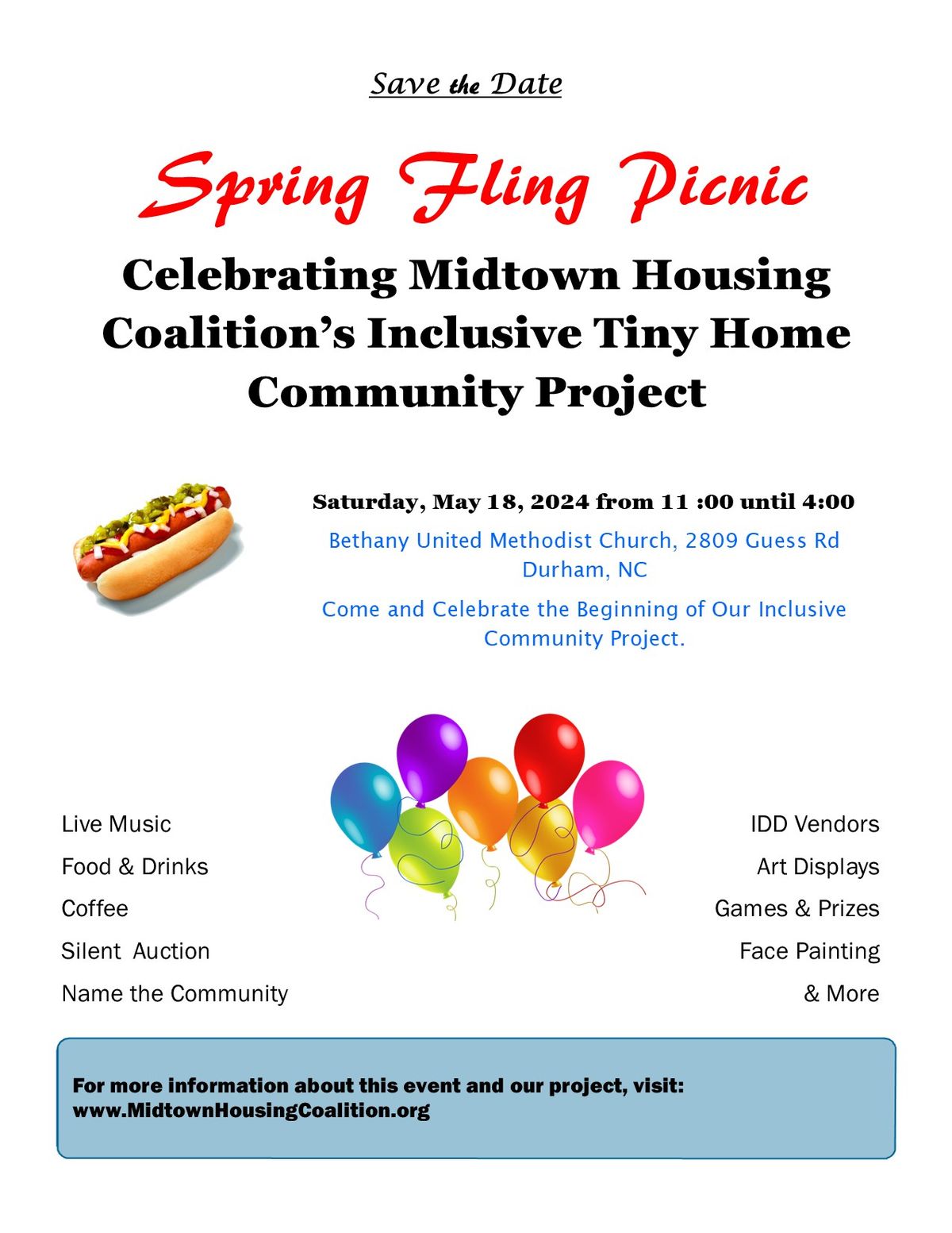Midtown Housing Coalition Spring Fling