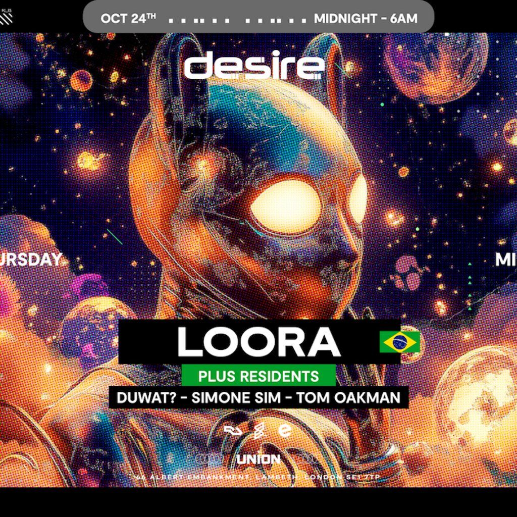 Desire - WEEKLY THURSDAY After Party - Loora