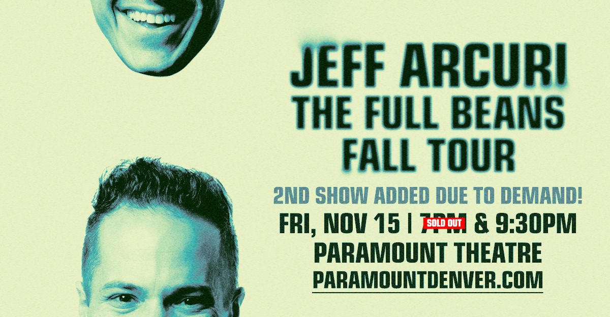 Jeff Arcuri: The Full Beans Fall Tour