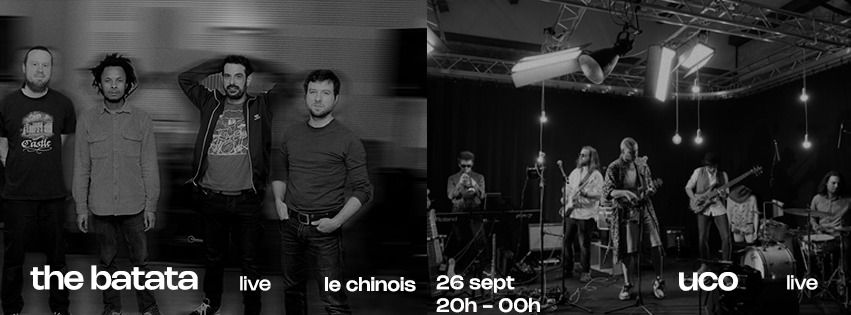 Concert rock fusion : The Batata x UCO @ Le Chinois  