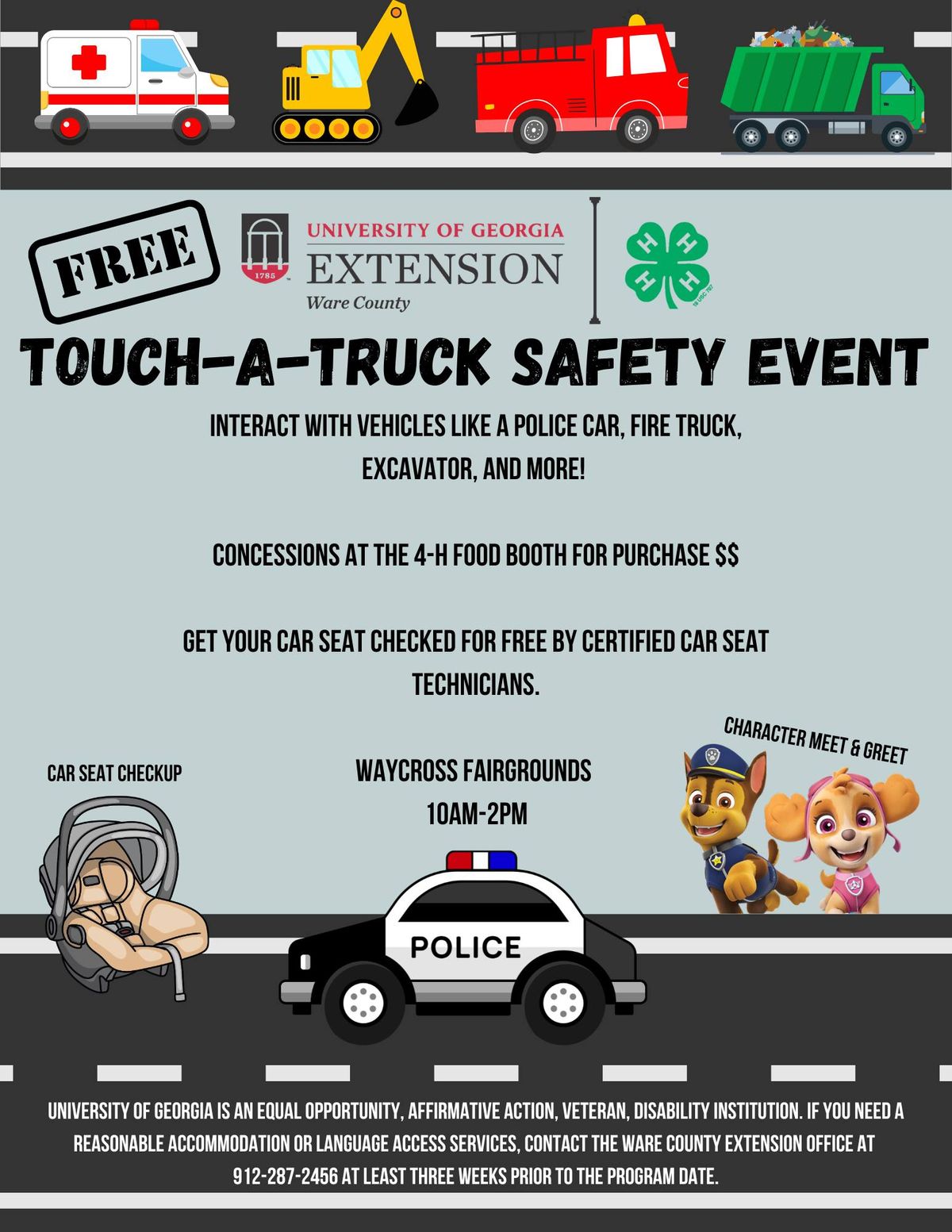 Touch-a-Truck Safety Event