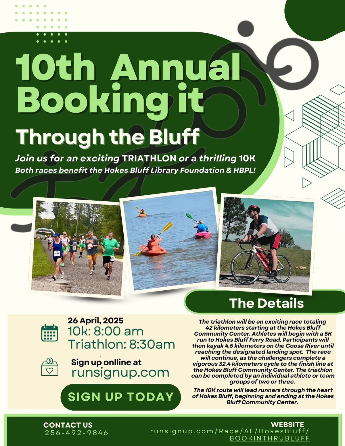 10th Annual Booking It Through the Bluff!