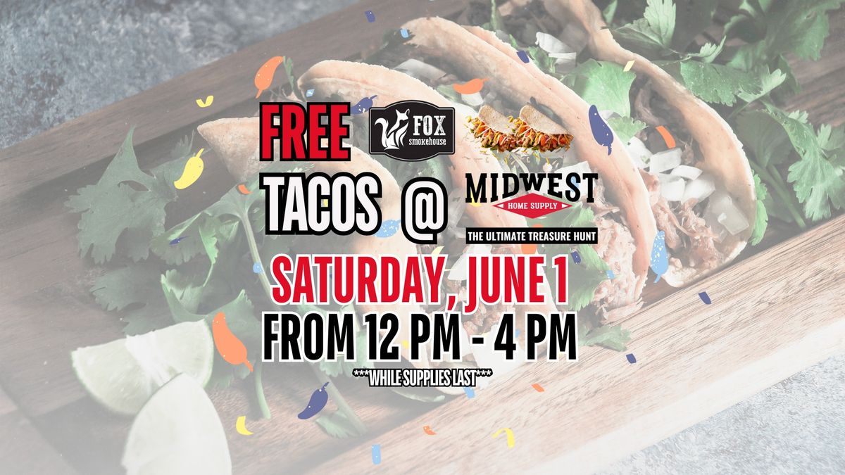 FREE Fox Smokehouse Mini Tacos 