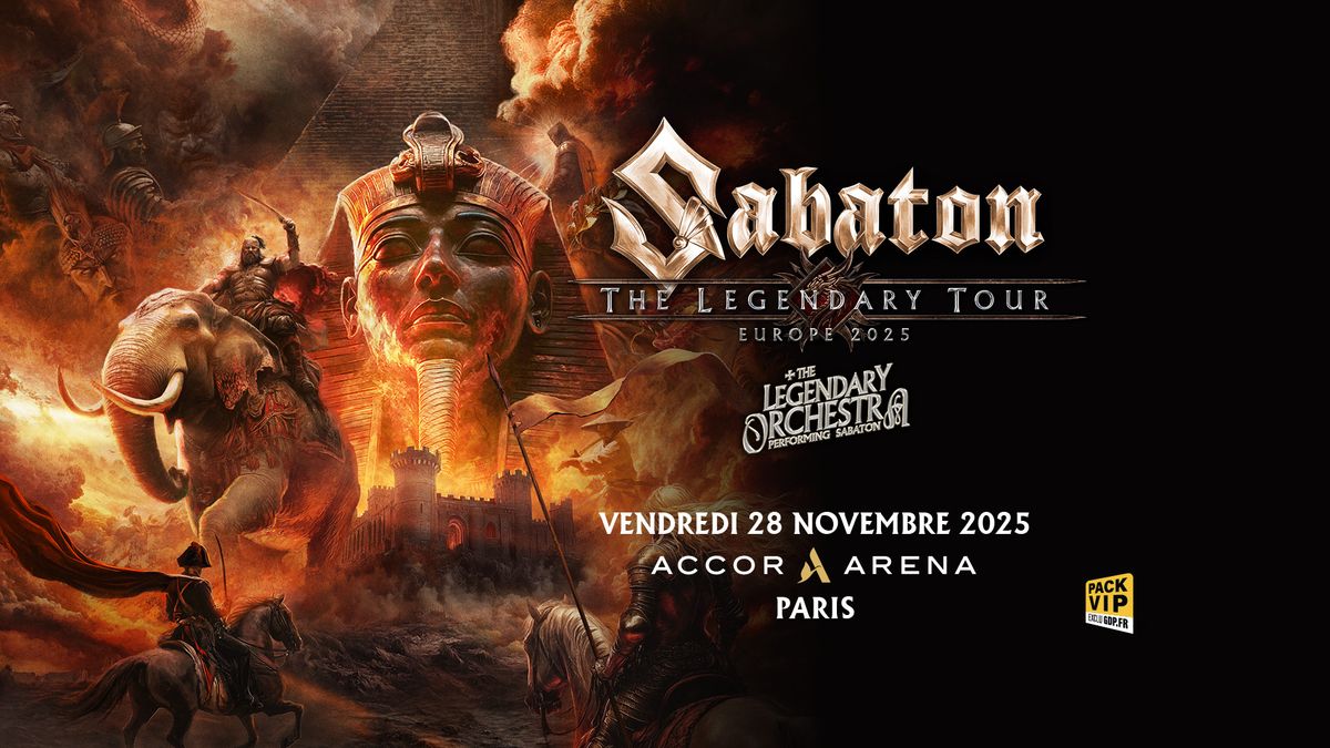 SABATON | PARIS | Accor Arena