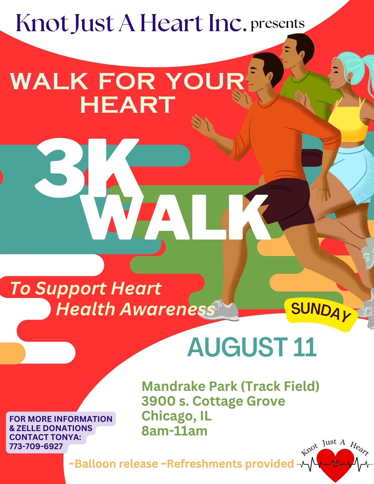 Walk for your Heart: 3K walk