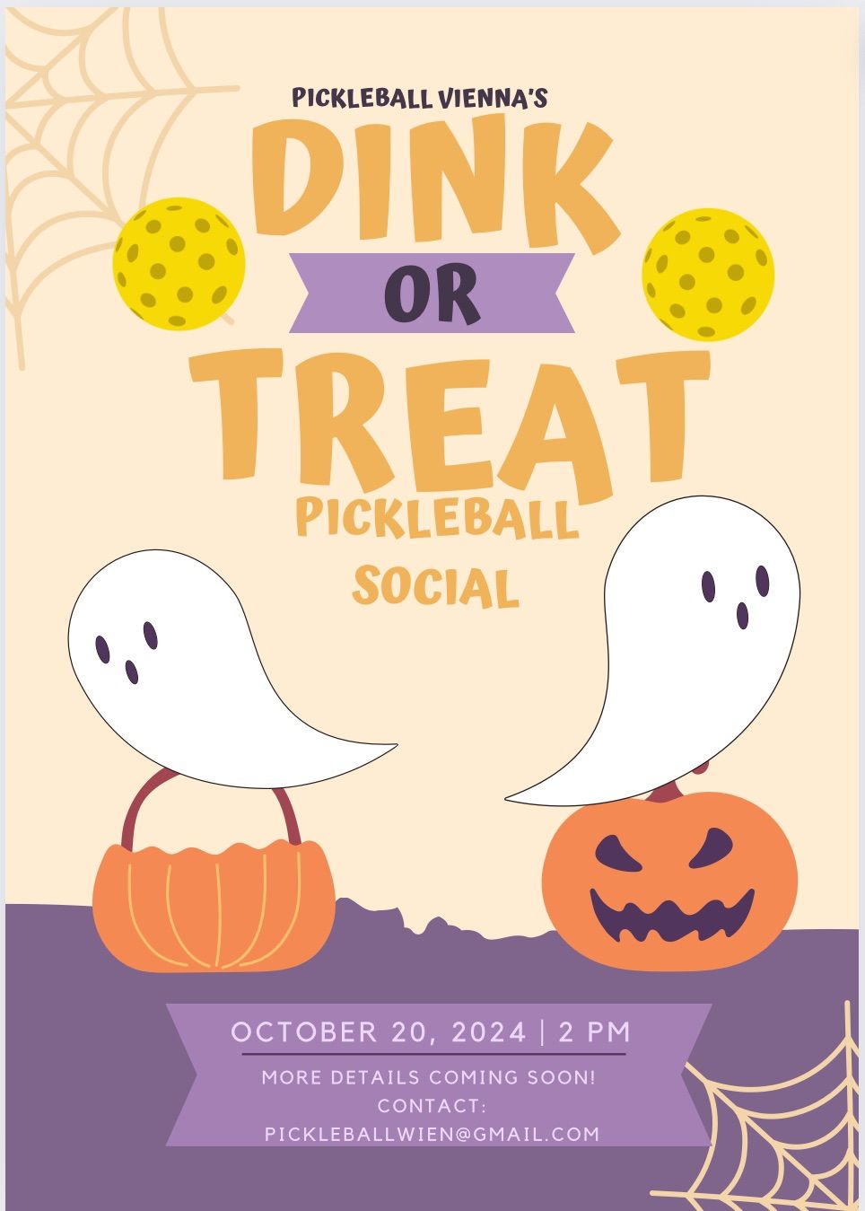 Dink Or Treat Pickleball Social II