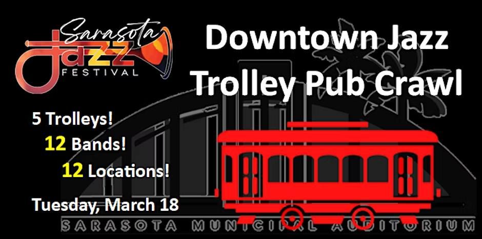 Jazz Trolly Pub Crawl at Raffurtys