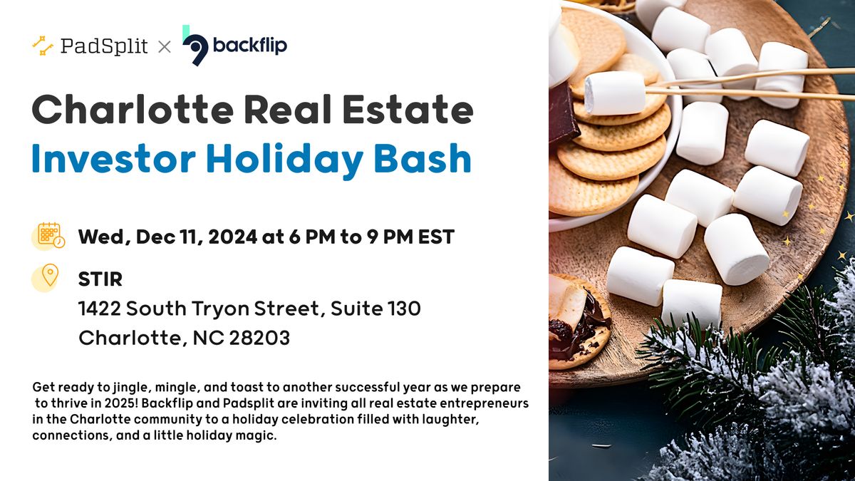 Charlotte Real Estate Investor Holiday Bash