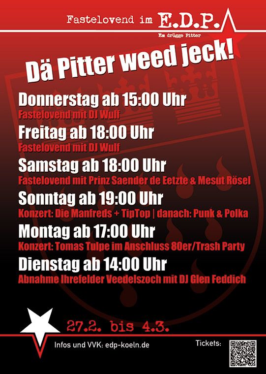 Fastelovend im Pitter