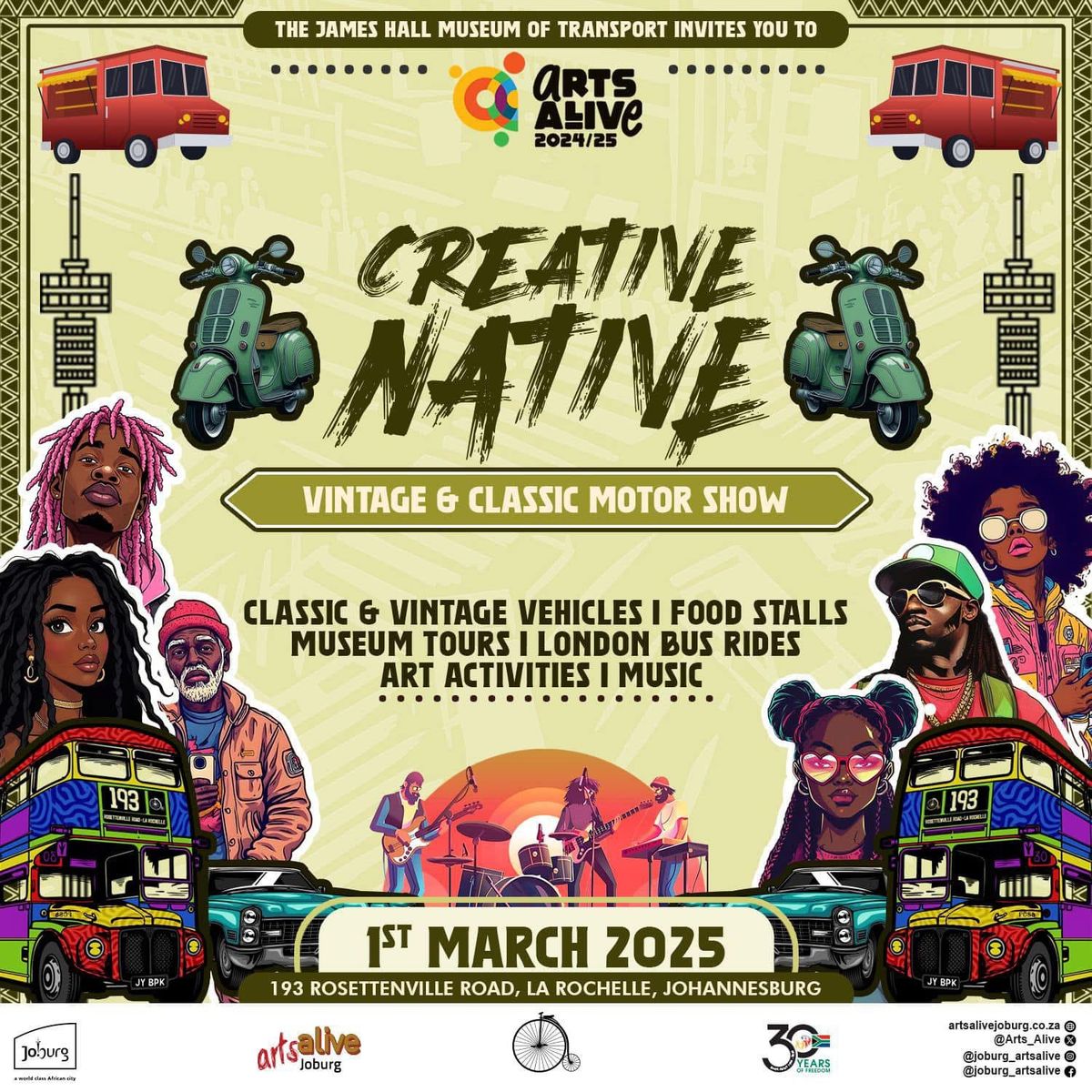 CREATIVE NATIVE VINTAGE & CLASSIC MOTOR SHOW