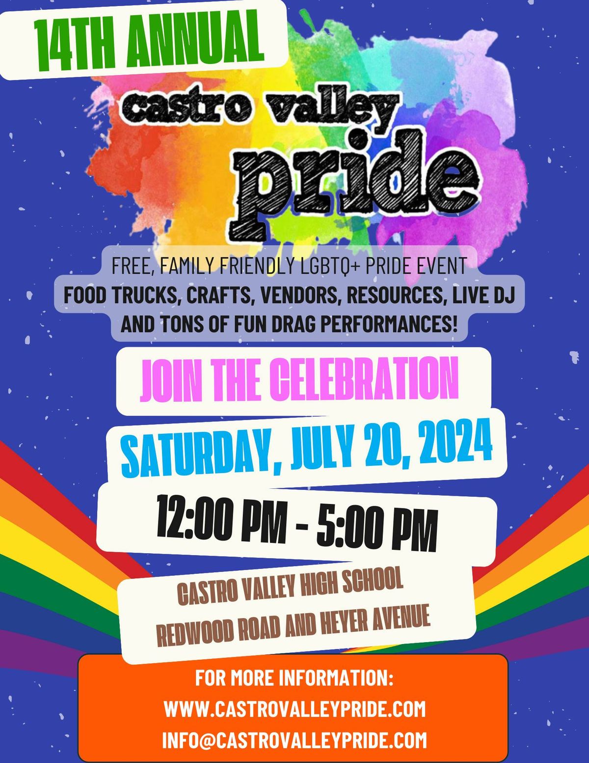 14th Annual Castro Valley Pride