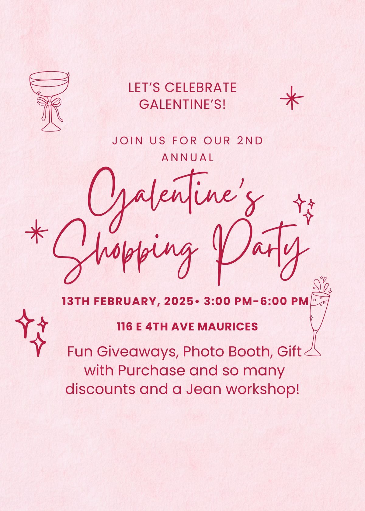 Galentine\u2019s Shopping Party!! 