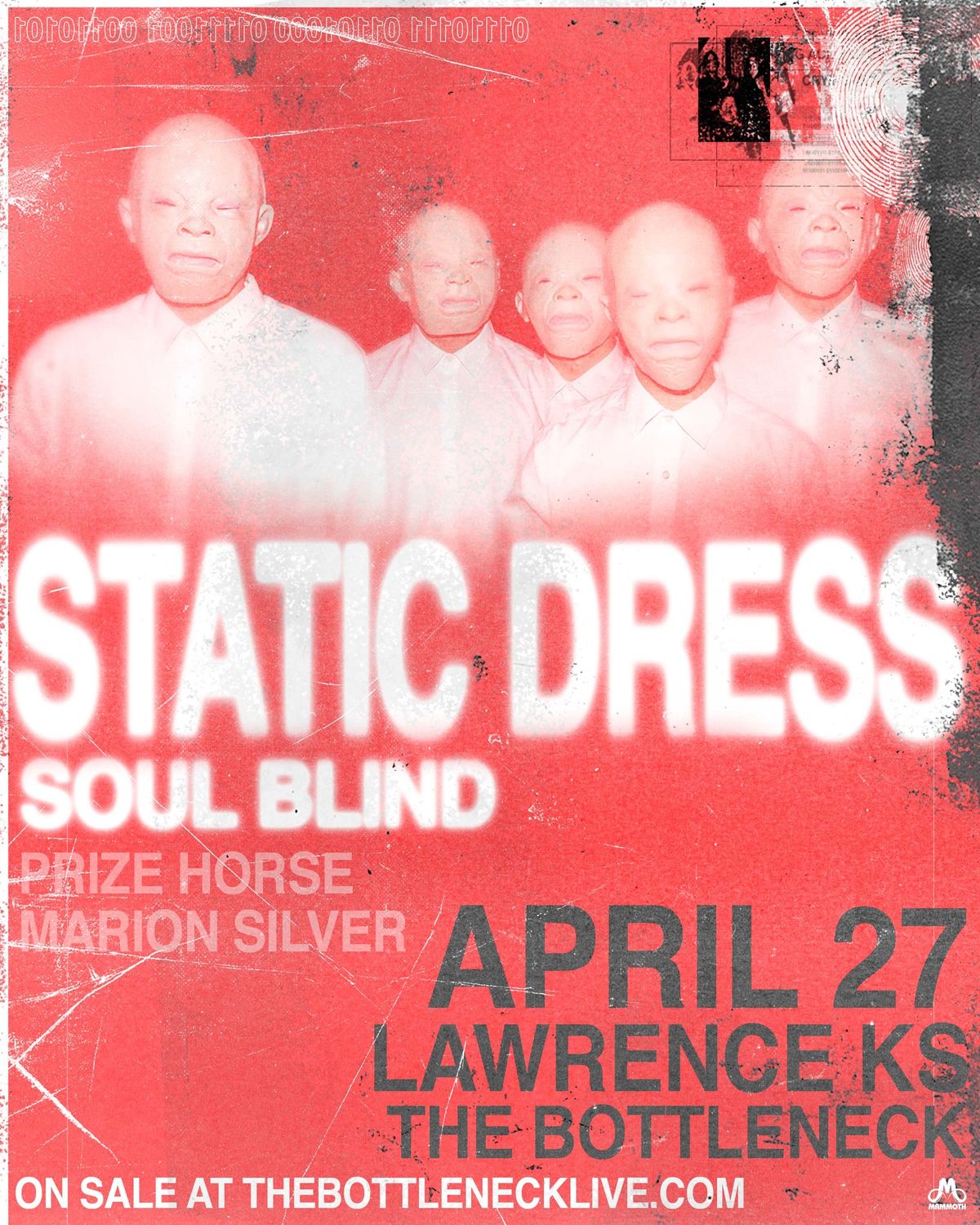 Static Dress Crying Across The USA at The Bottleneck