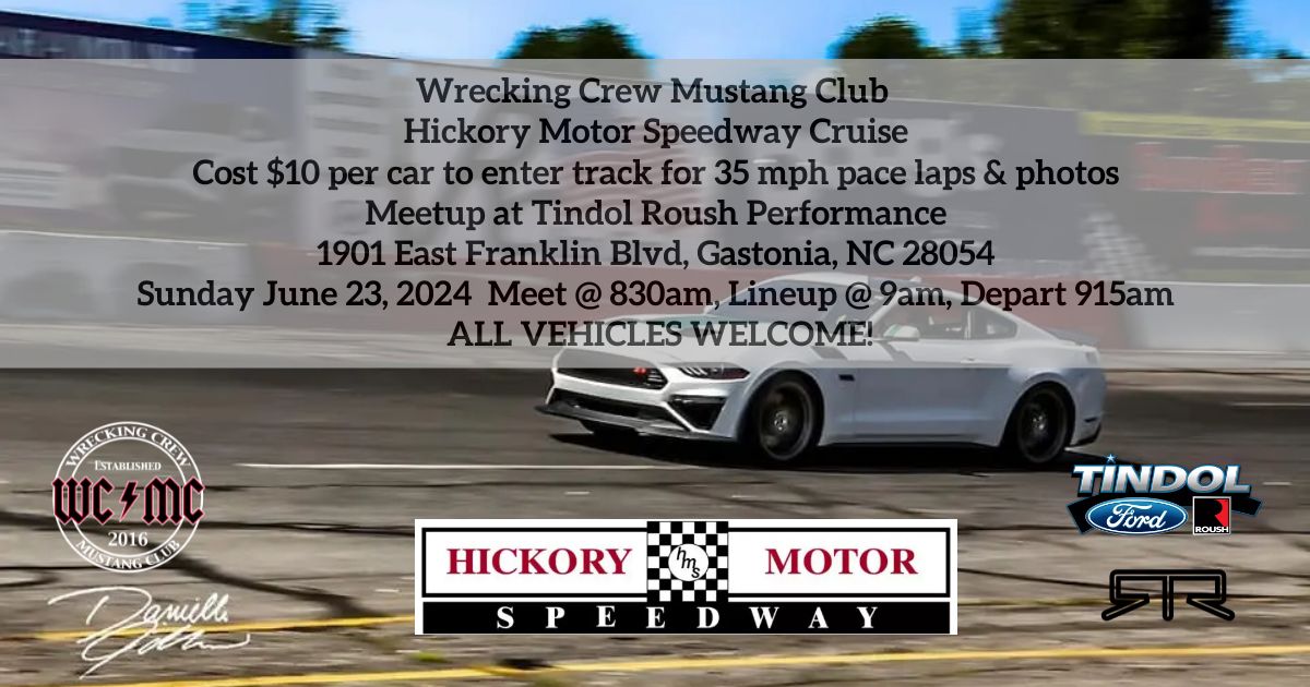 WCMC Hickory Motor Speedway Cruise