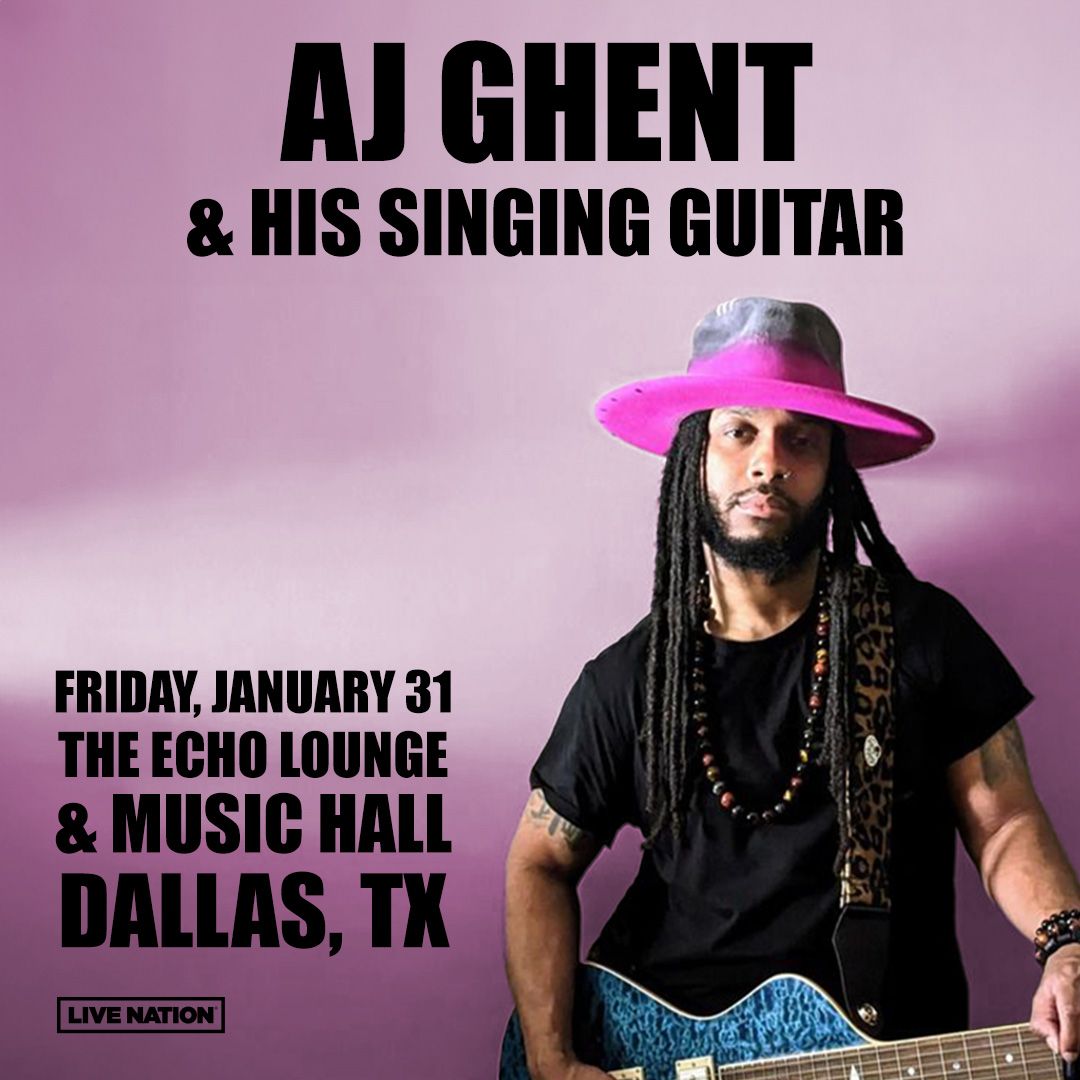 AJ Ghent and His Singing Guitar at The Echo Lounge and Music Hall