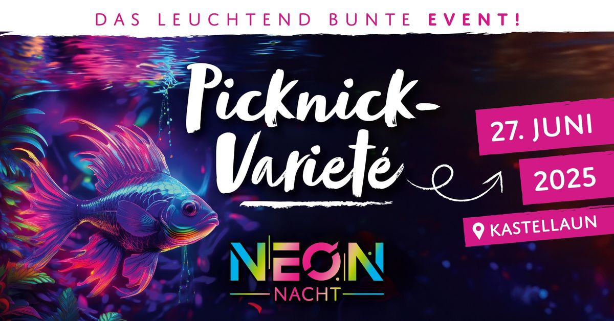 Picknick Variet\u00e9 NeonNacht 2025