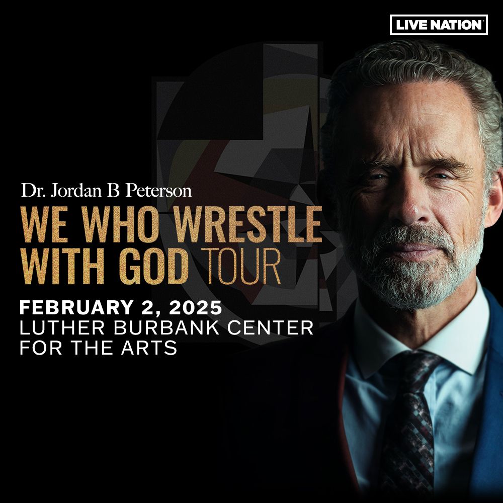 Dr. Jordan Peterson at Luther Burbank Center for the Arts - Ruth Finley Person Theater