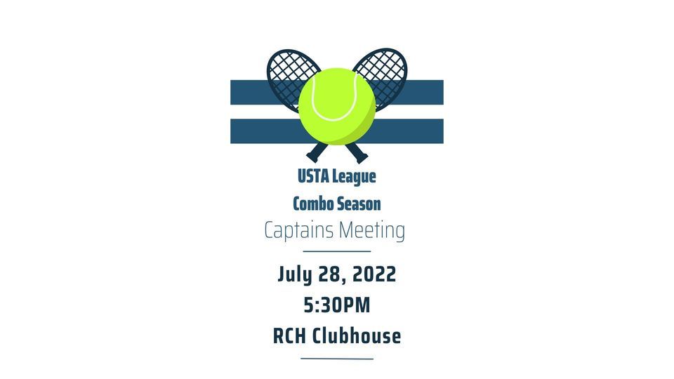 USTA League Combo Season Captains Meeting, The Racquet Club of