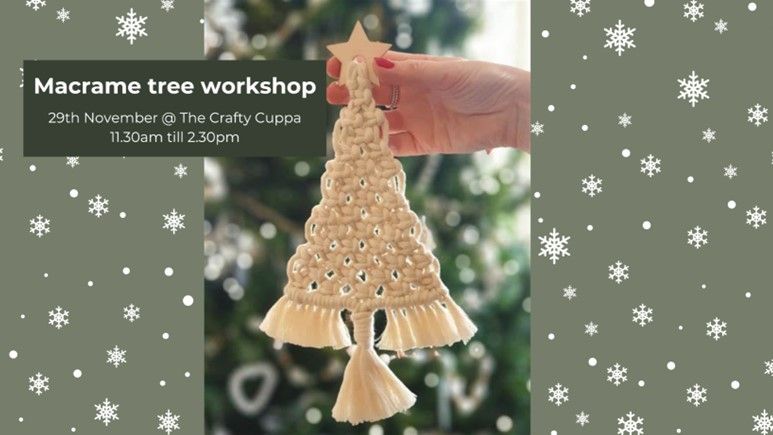 Macrame Christmas Tree Workshop