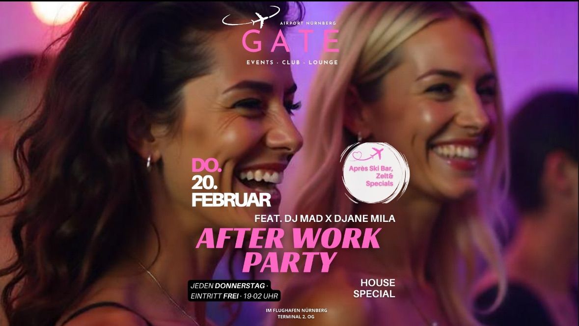 AFTERWORK PARTY - HOUSE SPECIAL MIT DJ MAD X DJANE MILA