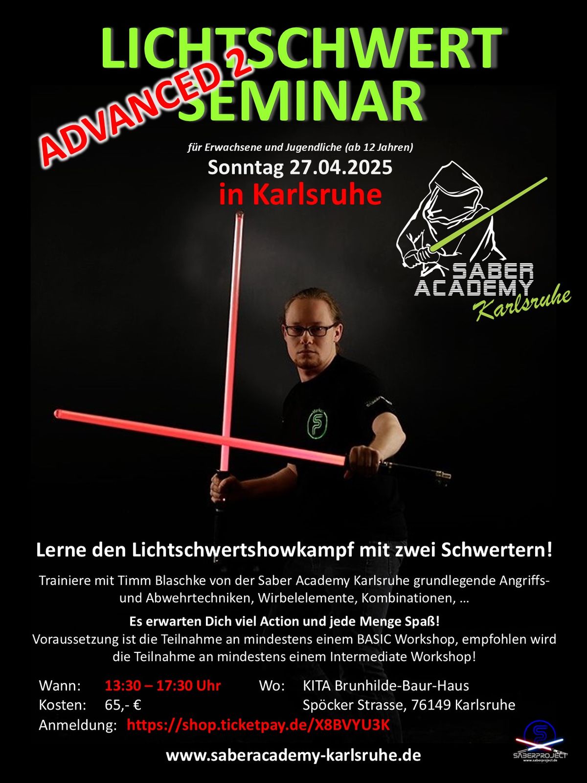 Advanced 2 "DUAL" Lichtschwert Seminar