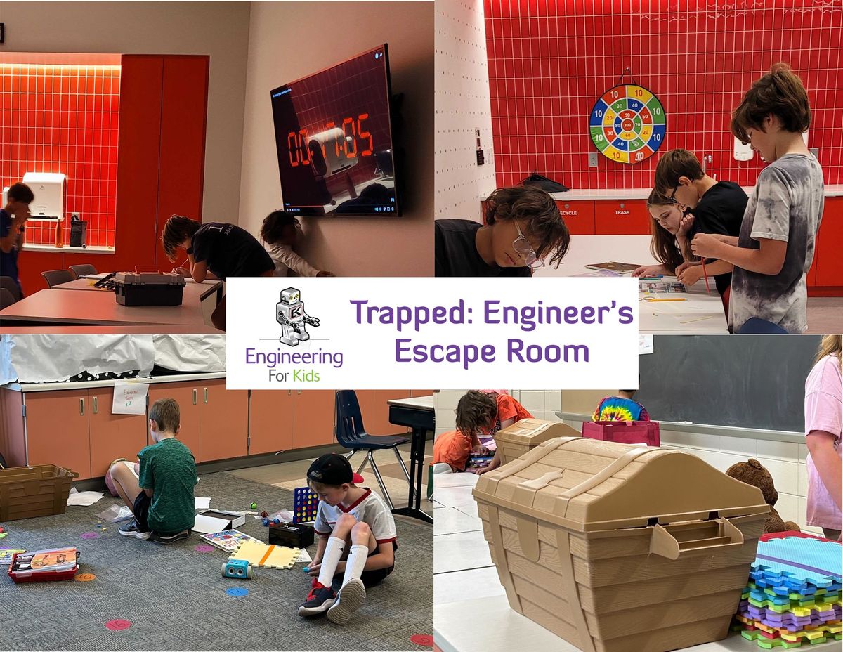 Trapped: Engineer's Escape Room 3-7 Bloomington