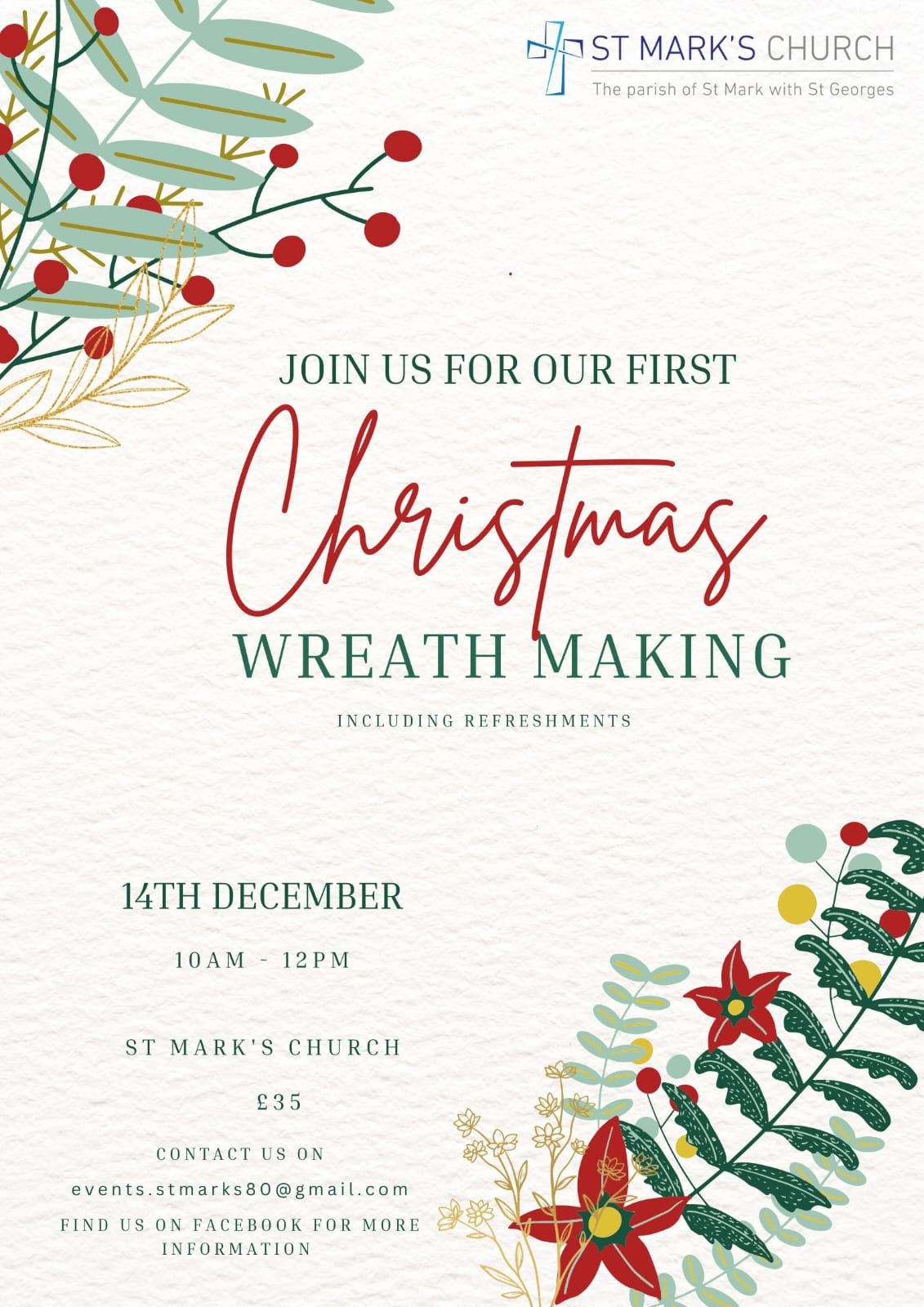  Christmas Wreath Making 