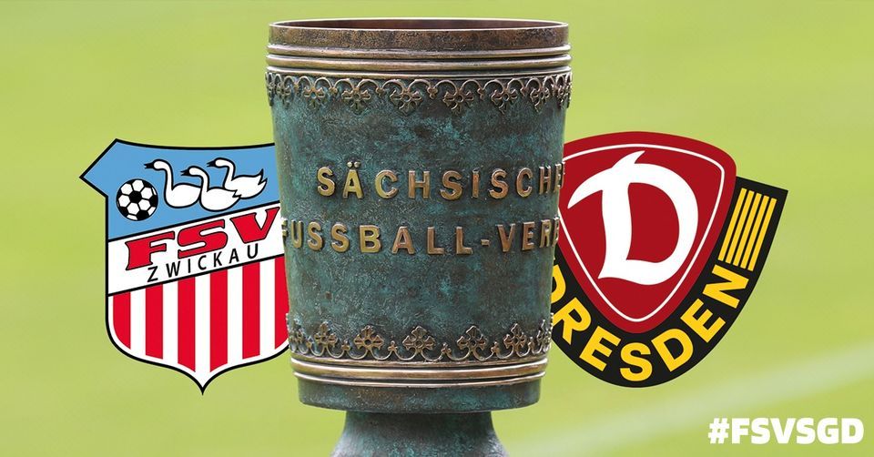 FSV Zwickau - SG Dynamo Dresden (Halbfinale Wernesgr\u00fcner Sachsenpokal)