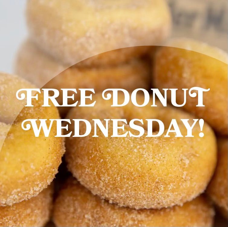 Free Donut Wednesday 