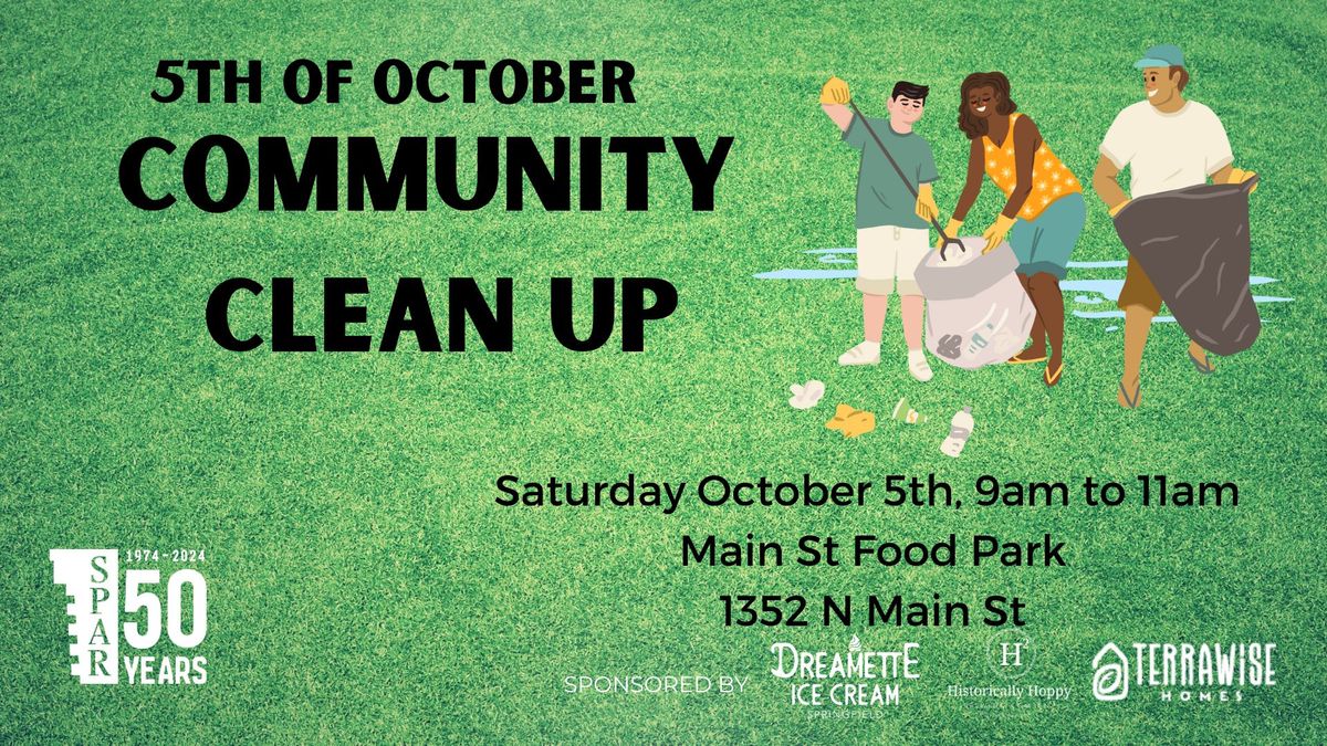 Community Clean Up: Main St Food Park