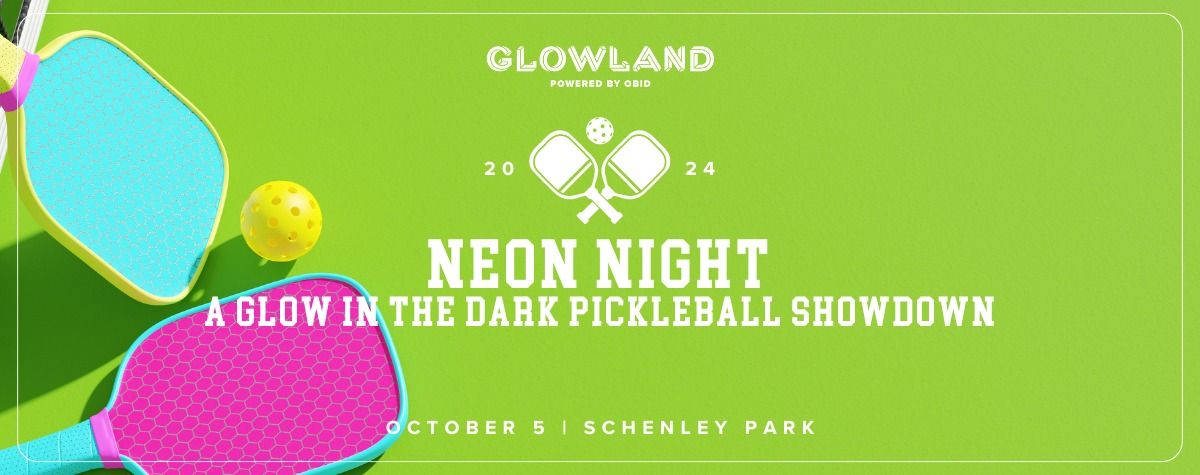 Neon Night: A Glow in the Dark Pickleball Showdown