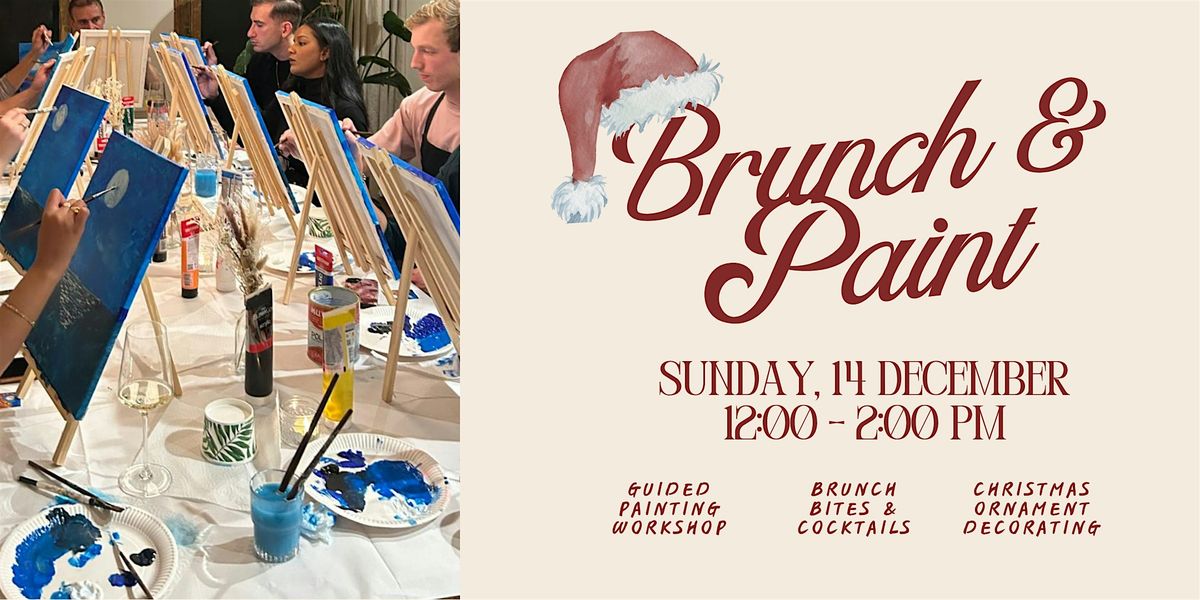 Sip & Paint Amsterdam - 14 December Sunday Brunch