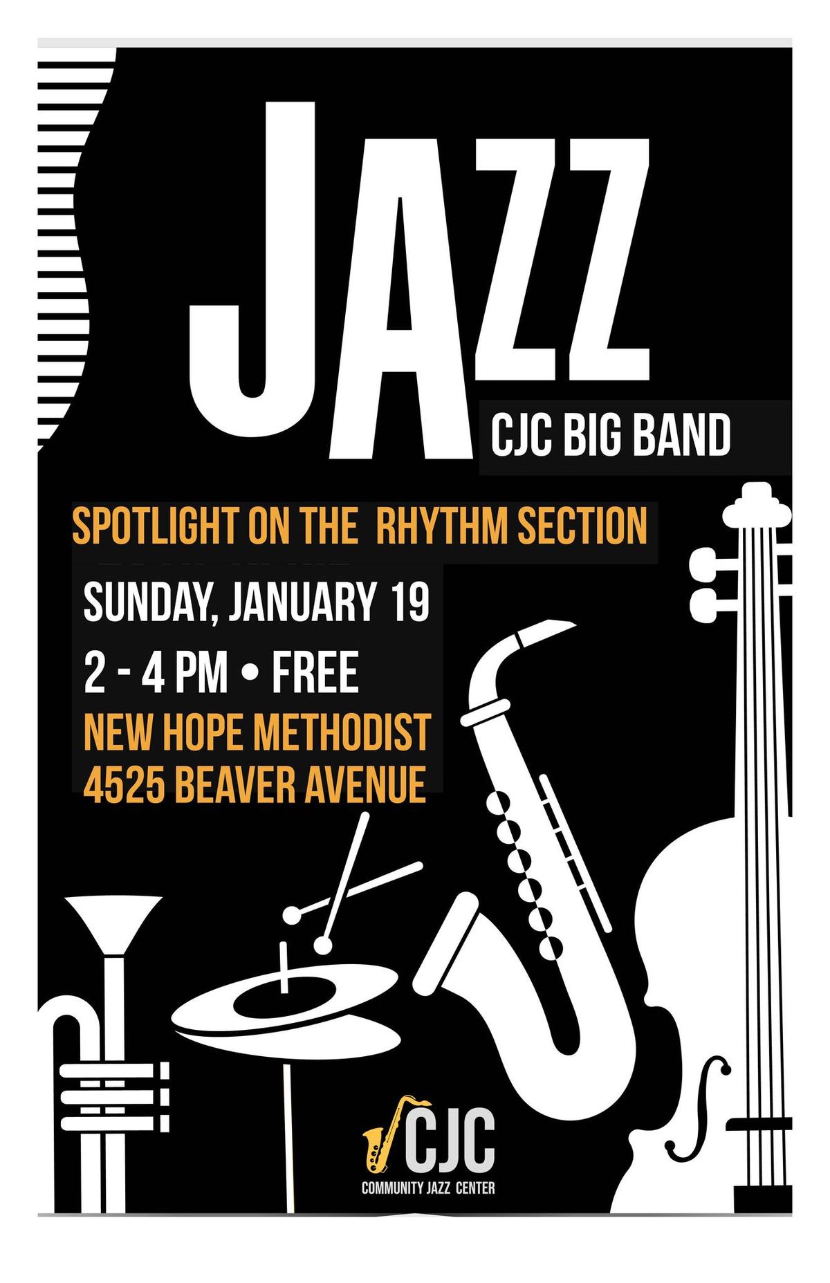 CJC Big Band: Spotlight on The Rhythm Section