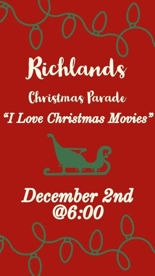 Richlands Christmas Parade 2022 Richlands Christmas Parade, Richlands Town Lmts, Richlands, Va 24641,  United States, 2 December 2021