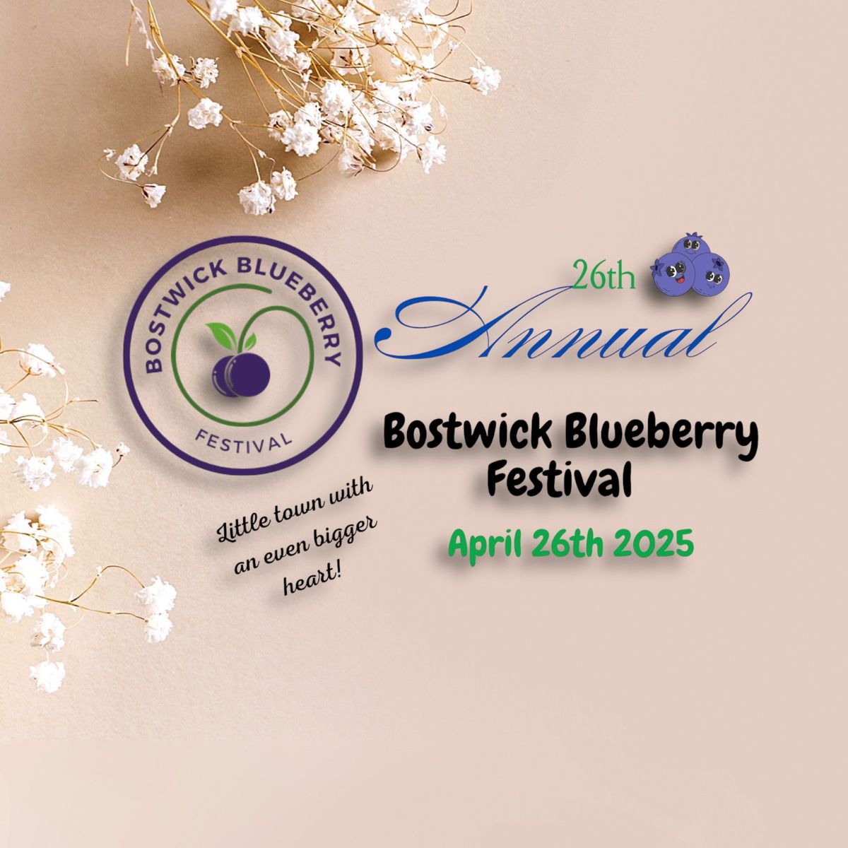 26th Annual Bostwick Blueberry Festival