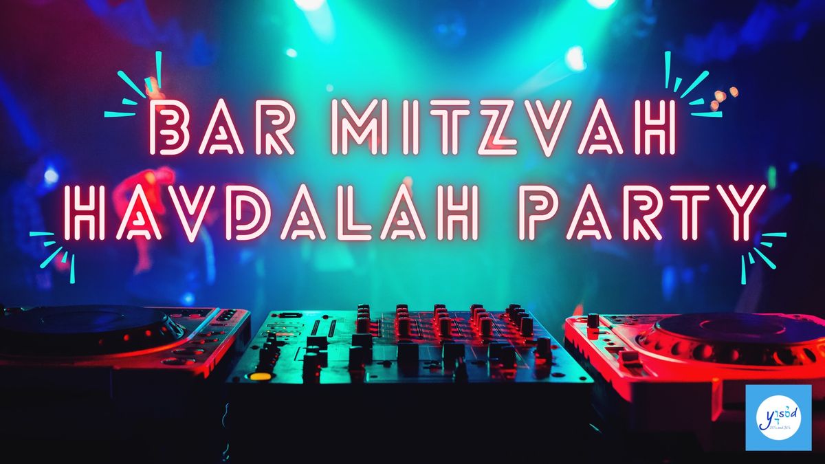 Bar Mitzvah Havdalah Party