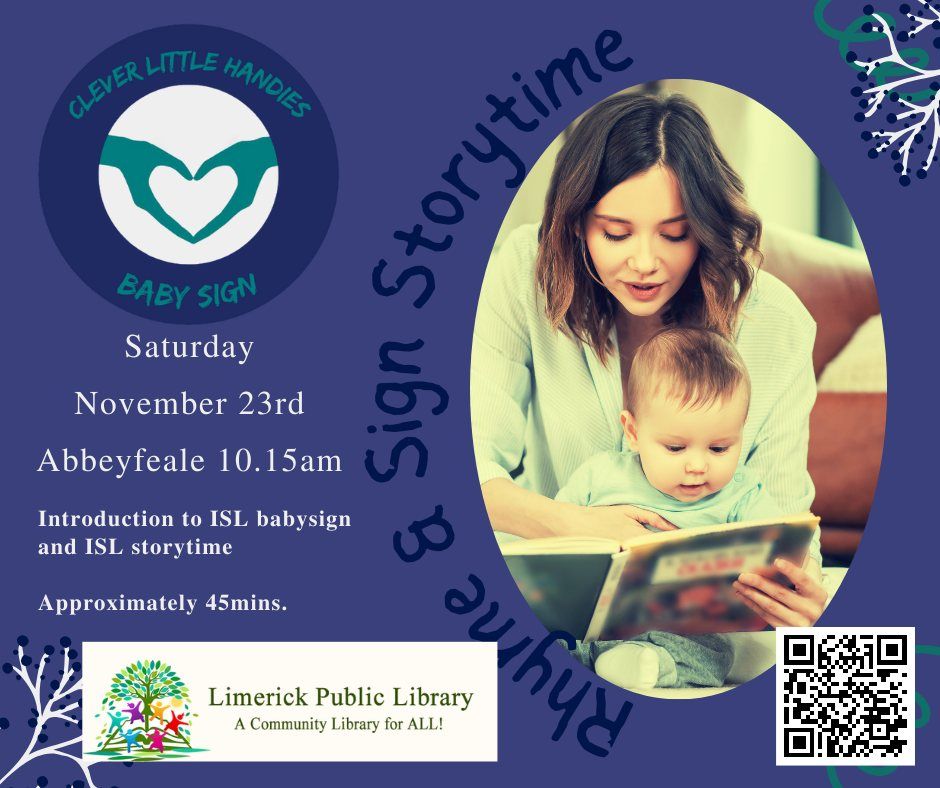 Rhyme & Sign Storytime - Abbeyfeale Library