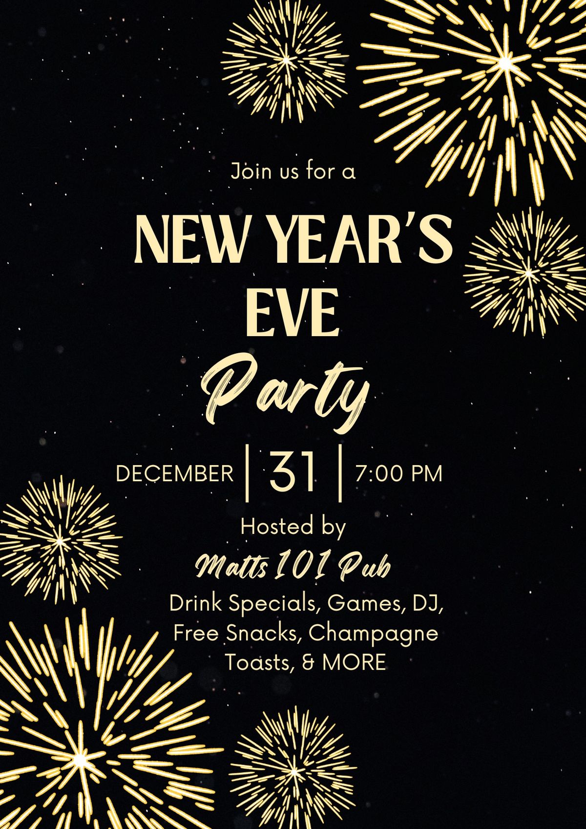 Let's Party for NEW YEARS \u2728