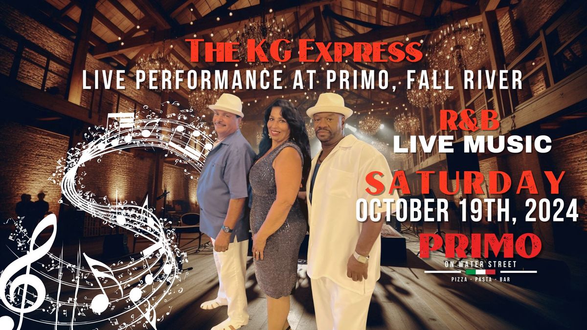 KG EXPRESS! 9pm-1am, No Cover, 21 Plus!