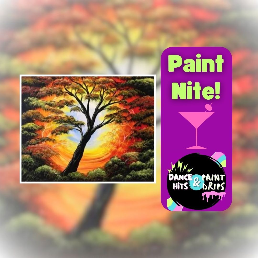 Paint Nite near the Maine Mall at Uno's in South Portland, Maine