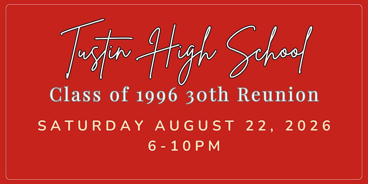 THS Class of '96 30th Reunion