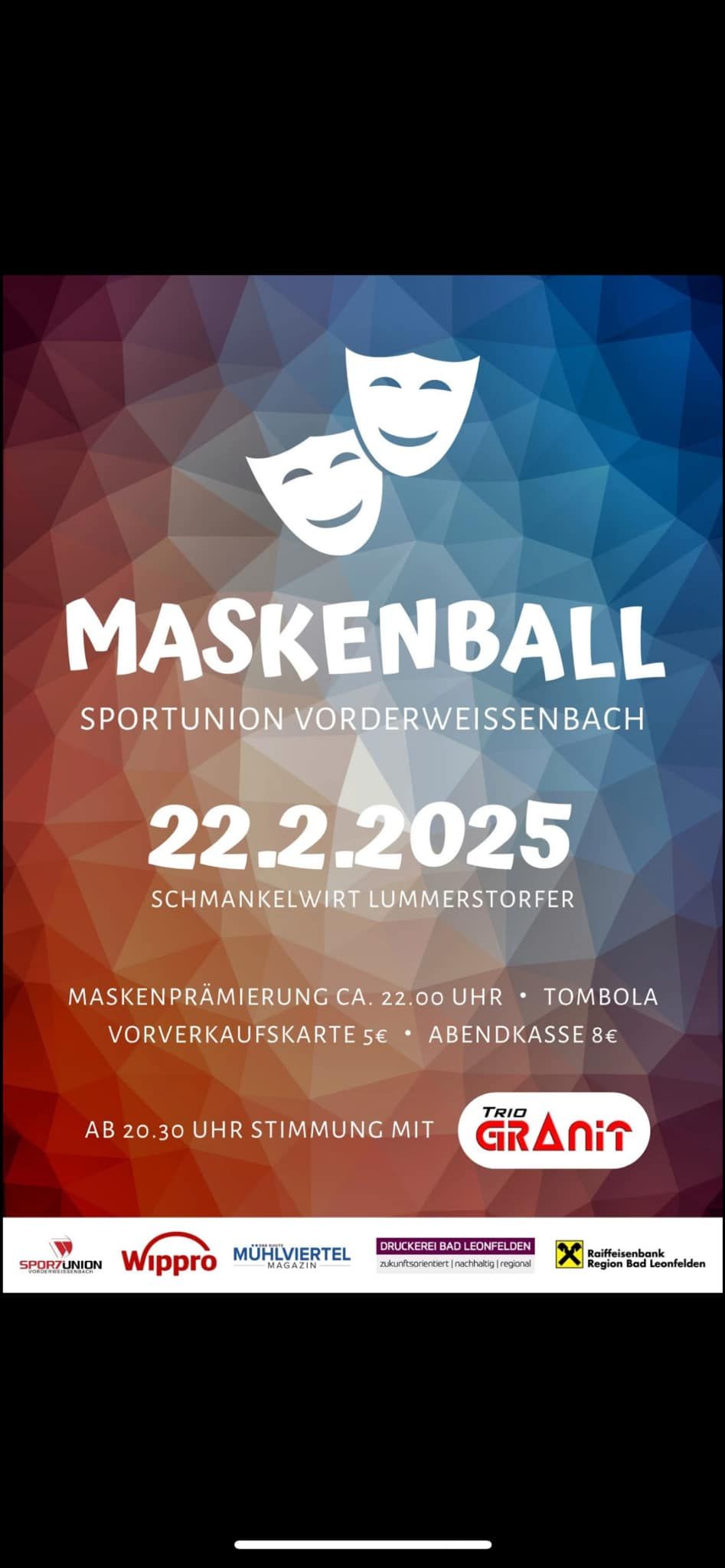 Maskenball beim Schmankerlwirt 