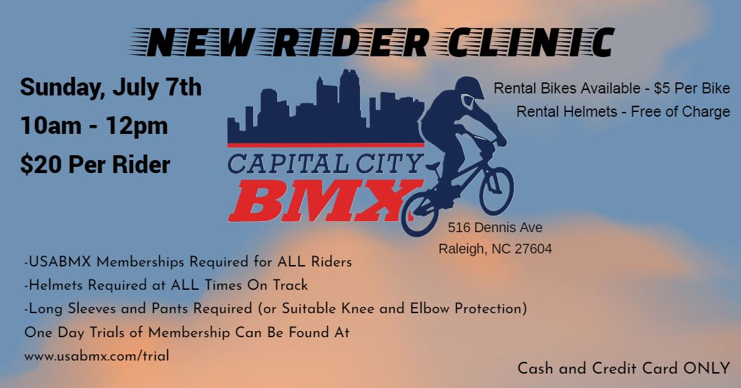 New Rider Clinic