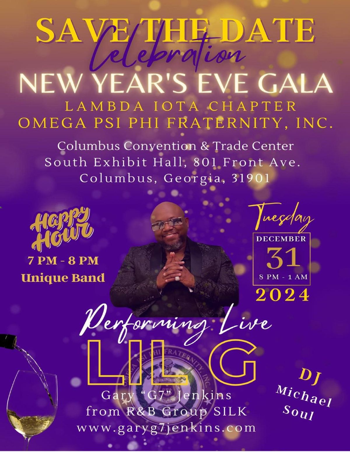 \u039b\u0399 chapter of Omega Psi Phi New Year's Eve Gala