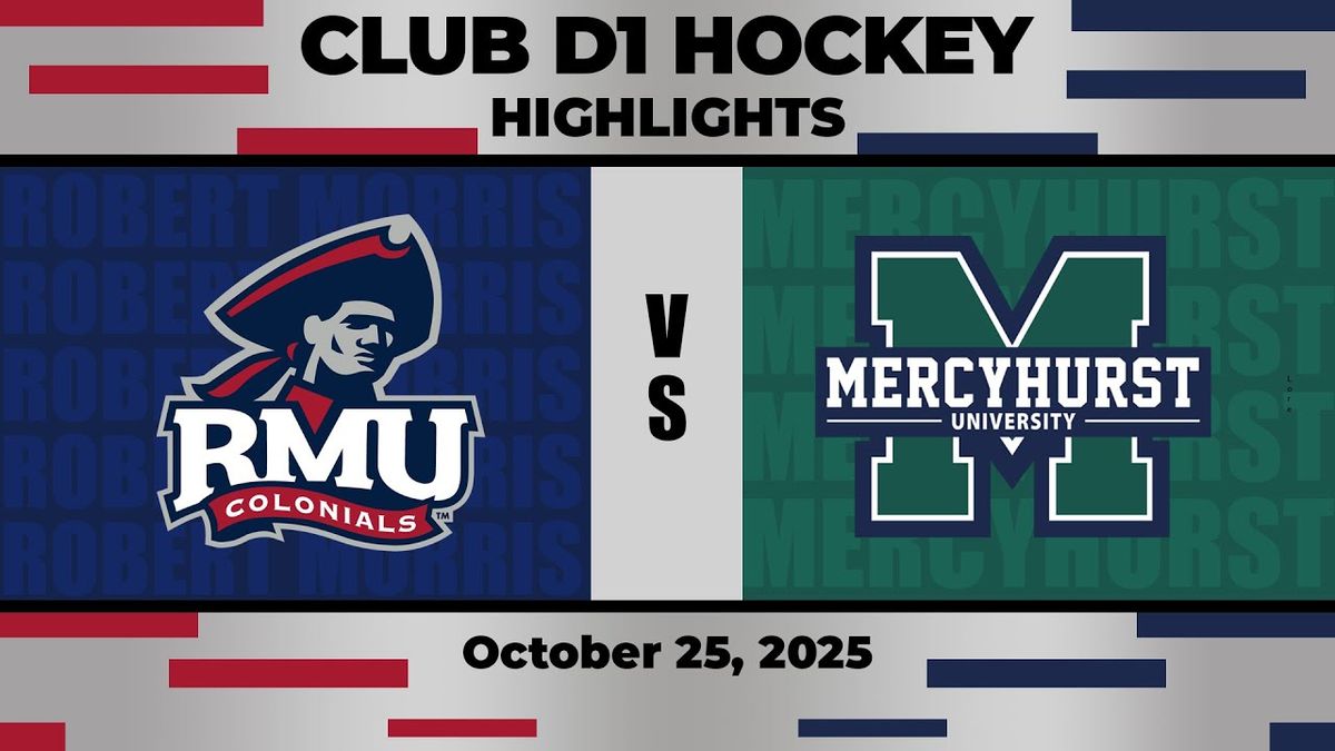 Parking Robert Morris Colonials at Mercyhurst Lakers Womens Hockey
