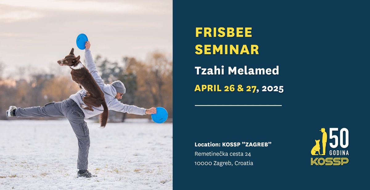 Frisbee seminar with Tzahi Melamed